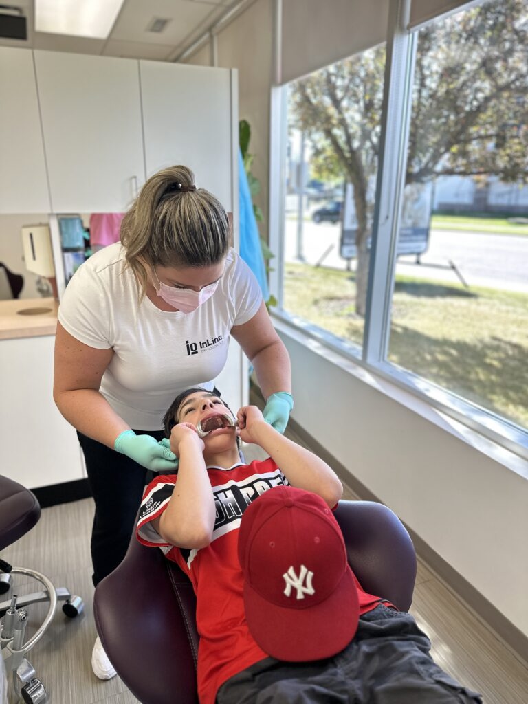 Pediatric Orthodontics Calgary - IMG 5966 teeth treatment of young boy in Calgary